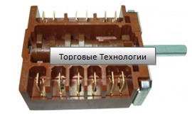 Пакетный переключатель 73448 7 позиц. пласт. 46.27266.500